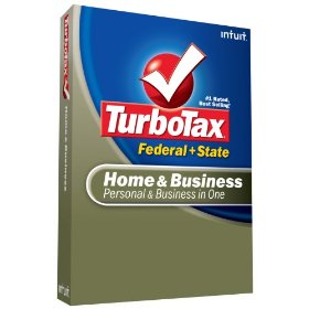 Show details of TurboTax Home & Business Federal + State + eFile 2008.