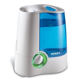 Show details of Vicks Warm Mist Humidifier with Auto Shut-Off.