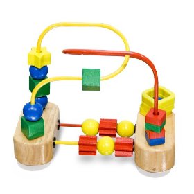 Show details of Melissa & Doug Deluxe First Bead Maze.