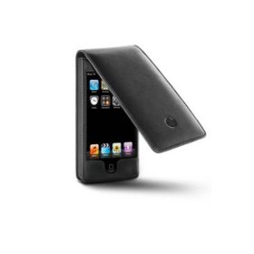 Show details of DLO HipCase Leather Folio Case for iPod touch 1G and 2G (Black).