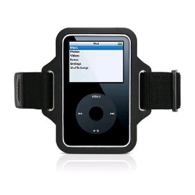 Show details of Griffin 8127-5GSTRLNB Streamline Armband for iPod Classic and iPod 5G (Black).