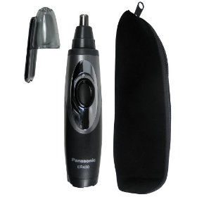 Show details of Panasonic ER430K Vacuum Nose/Ear Hair Trimmer, Gray.