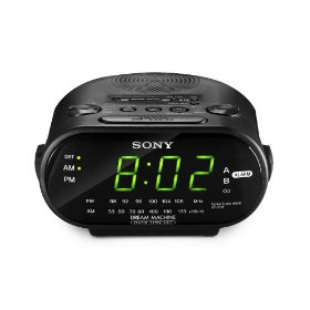 Show details of Sony ICF-C318 Automatic Time Set Clock Radio with Dual Alarm (Black).
