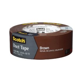 Show details of 3M 1060-BRN Scotch Brown Duct Tape, 1.88-Inch x 60-Yard, 1-Pack.