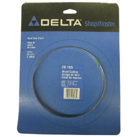 Show details of Delta 28-165 Bench Band Saw Blade 56-1/8-Inch x 1/4-Inch, 6 Teeth per Inch.