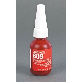 Show details of Loctite NSF 61 609 10ml Press Fit General Purpose Retaining Compound Bottle.
