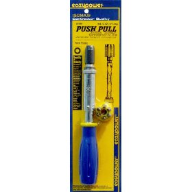 Show details of Eazypower 81966 9.5-Inch-1/2-Inch Push Pull Click Click Screwdriver/Drill Kit 1/4-Inch Hex with One-Inch Insert Bits.