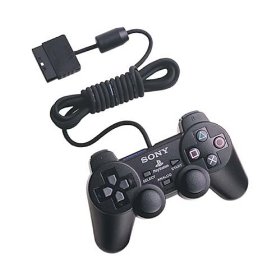 Show details of PlayStation 2 Dualshock Controller Black.