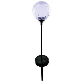 Show details of Woods Industries 99924 Moonrays Color-Changing Glass Ball Fixture.