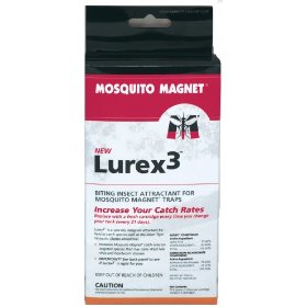 Show details of Mosquito Magnet Lurex3-OD-3 Biting Insect Attractant (3-pack).