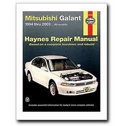 Show details of Haynes Automotive Repair Manual Mitsu. Galant 1994-2002.