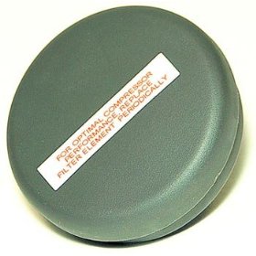 Show details of VIAIR 92630 Metal Housing Direct Inlet Air Filter - 1/4" NPT.