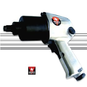 Show details of Heavy-Duty Twin Hammer 1/2" Air Impact Wrench - 500+ Ft-Lbs - 5 Power Settings.