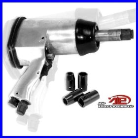 Show details of 1/2" Air Impact Wrench Tool Kit, Long Shank Pneumatic.