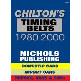 Show details of Chilton's (CHI9305) Quick Reference -Timing Belts; 1980 thru 2000.