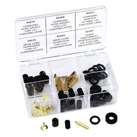 Show details of Mastercool 91334 Charging Adapter Repair Kit.