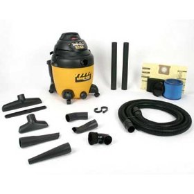 Show details of Shop-Vac 9541210 12 Amp Switch Reluctance Wet & Dry Vacuum Cleaner.