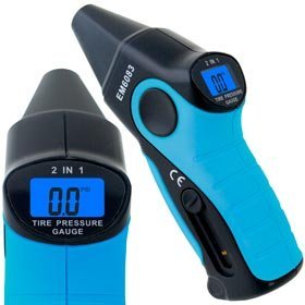 Show details of 2 in 1 High Performance Digital Tire Pressure Gauge.