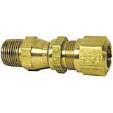 Show details of Imperial 90761 Male Air Brake Swivel Connector 3/8"x3/8" (Pack of 5).