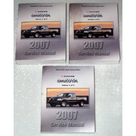 Show details of 2007 Dodge Dakota Factory Service Manuals.