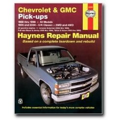 Show details of Haynes Chevrolet and GMC Pick-ups 2WD and 4WD (88 - 00) Manual.