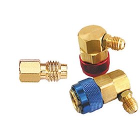 Show details of Mountain 8201 R-12 to R-134a Conversion Quick Connect Coupler Set.