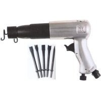 Show details of Ingersoll Rand (IRT117K) Standard Duty Air Hammer Kit with 5 Chisels.