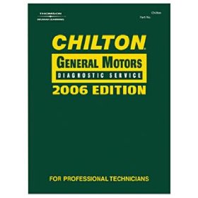 Show details of Chiltons Book Company (CHI132120) General Motors Diagnostic Service Manual - 2006.
