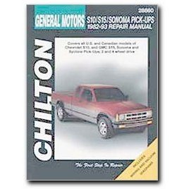 Show details of Chilton Chevrolet S10/S15/Sonoma Pick-Ups (82 - 93) Manual.