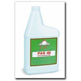 Show details of FJC OE Viscosity PAG Oil 46 with Fluorescent Leak Detection Dye quart.