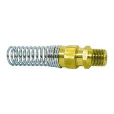 Show details of Imperial 90616 Hose END Hose Connector with Spring Guard 1/2"x3/8" (Pack of 5).
