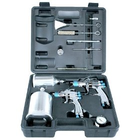 Show details of 802342 - StartingLine HVLP Gravity Spray Gun Kit.