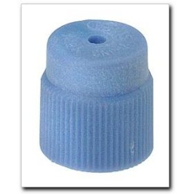 Show details of FJC R134a Service Port Cap Light Blue.