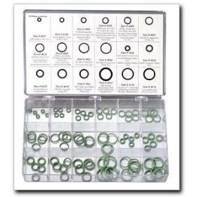 Show details of FJC Air Conditioning O-Ring Assortment - 180 Piece.