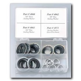 Show details of FJC GM Sealing Washer Assortment - 24 pieces.