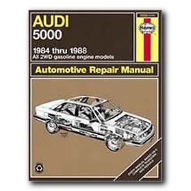 Show details of Haynes Audi 5000 (84 - 88) Repair Manual.