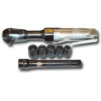 Show details of Chicago Pneumatic (CPT828K) 3/8" Drive Heavy Duty Air Ratchet Kit.