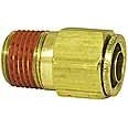 Show details of Imperial 91220 Brass Push in Air Brake Male Connector Fitting 1/4"x1/8" (Pack of 5).