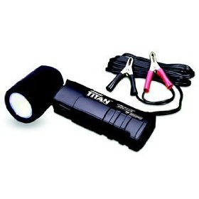 Show details of TITAN UV/Blue Pivoting Head Lamp - 12V/50W - TP8100A, by Tracerline - Tracerline - TP8100A.