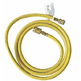 Show details of Robinair (ROB13190) R134A Yellow Tank Hose.