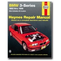 Show details of BMW 3 Series 1992 thru 1998 Haynes Repair Manual.