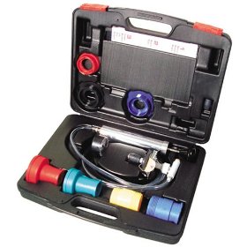 Show details of KD Tools 3700 Master Cooling System Test Kit With Radiator and Cap Adapters.