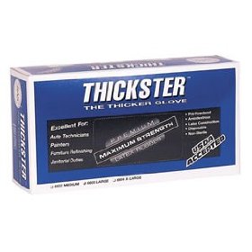 Show details of Survival Air Systems 6602 Thickster Medium Textured Latex Glove - 50/box.