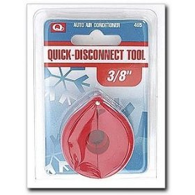 Show details of EF Products Quick Disconnect Tool A/C Spring Lock Coupler 3/8" Red.