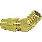 Show details of Imperial 90551 Copper Male Elbow Air Brake Fitting 1/4"x3/8" - 45 (Pack of 10).