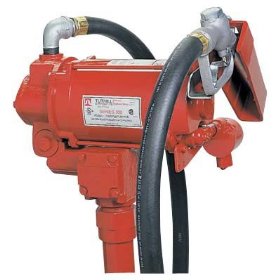 Show details of Tuthill Super High-Flow Fuel Pump for Diesel Fuel - 115/230 Volt, 35 GPM, Model# FR310NT.