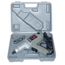 Show details of Heavy-Duty 1 HP 1/2" Electric Impact Wrench & Socket Set - No Air Compressor Needed!.