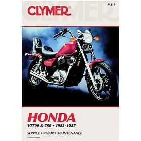 Show details of CLYMER HON VT700/750 M313.