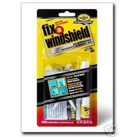 Show details of Fix-A-Windshield, Do-It-Yourself Windshield Repair Kit.