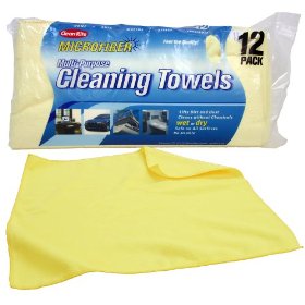 Show details of Clean-Rite Microfiber Cleaning Towels 12-pack.
